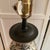 Elevate your interior with this striking vintage ceramic table lamp, an exquisite study in global eclectic design. The...