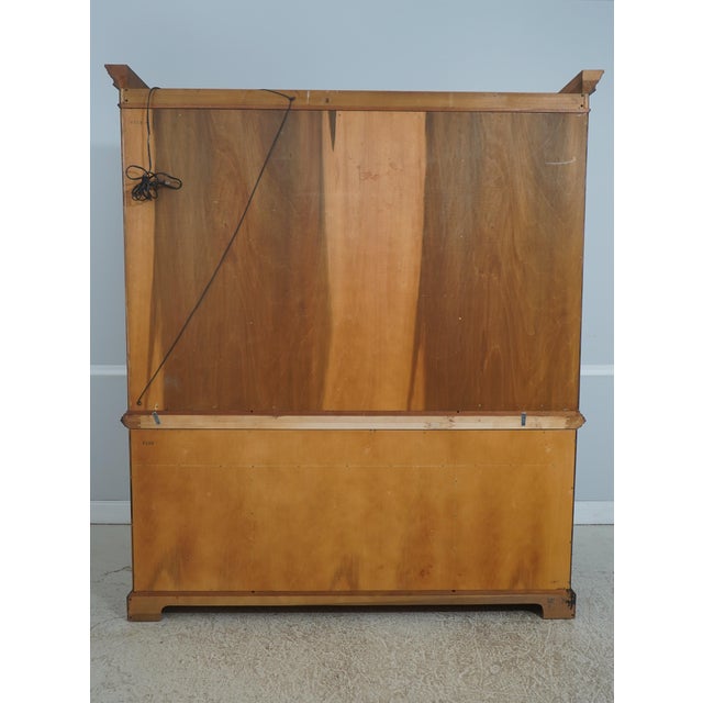 Hickory Chair James River Plantation Large Breakfront For Sale - Image 17 of 18