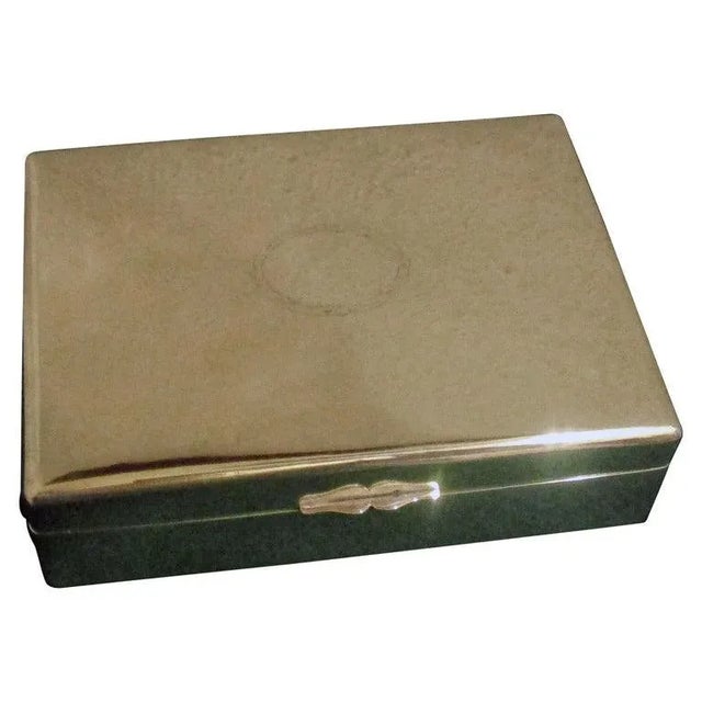 Chinese Export Silver Cigar Box by Hung Chong & Co. For Sale - Image 10 of 10