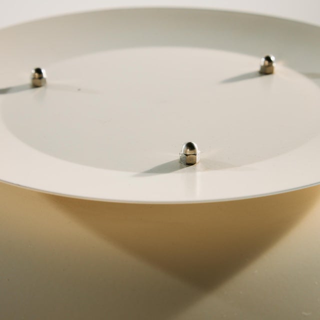 Danish Table Lamp with Three Lamellas, 1980s For Sale - Image 4 of 10