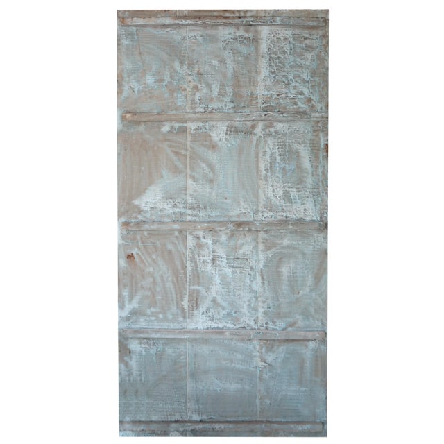 Hand-Carved Wooden Ganesha Wall Art – Vintage Hindu Blessing Sculpture 84x41 For Sale - Image 4 of 5