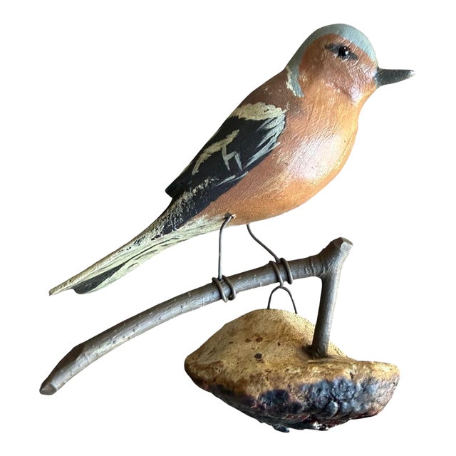 Wood Carved Bird 89 Austria For Sale
