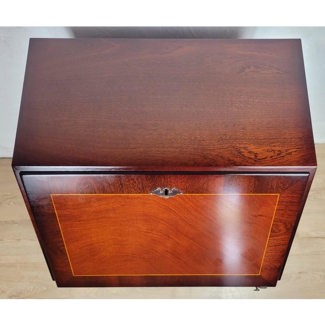 Vintage Writing Bureau Desk from Ashmore Furniture, 1999 For Sale - Image 15 of 18