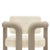 Not Yet Made - Made To Order Double Arch Dining Chair in Fur and Velvet from Insidherland For Sale - Image 5 of 7