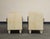 Ivory Parchment Benches Inspired by Jean Michel Frank, Mid-Century Modern Style For Sale - Image 8 of 16
