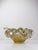 Gold Mid-Century Sculptural Murano Glass Ashtray with Gold Flecks in the style of Barovier, 1960s For Sale - Image 8 of 18