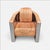 Aviator Club Chair in Brown Distressed leather For Sale - Image 9 of 18