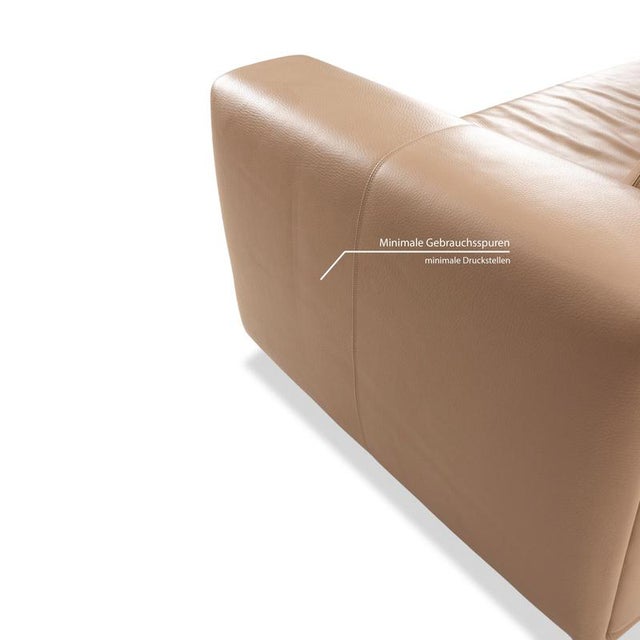 Leather 3-Seater Sofa from Wk Wohnen For Sale - Image 5 of 11
