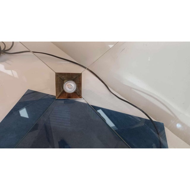 Vintage Pyramid Table Lamp, 1970s For Sale - Image 13 of 18