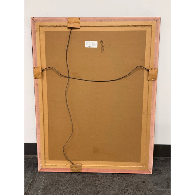Bespoke Giltwood Beveled Wall Mirror For Sale - Image 10 of 12