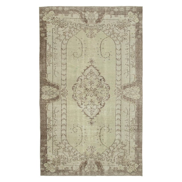 Vintage Turkish Handmade Rug For Sale