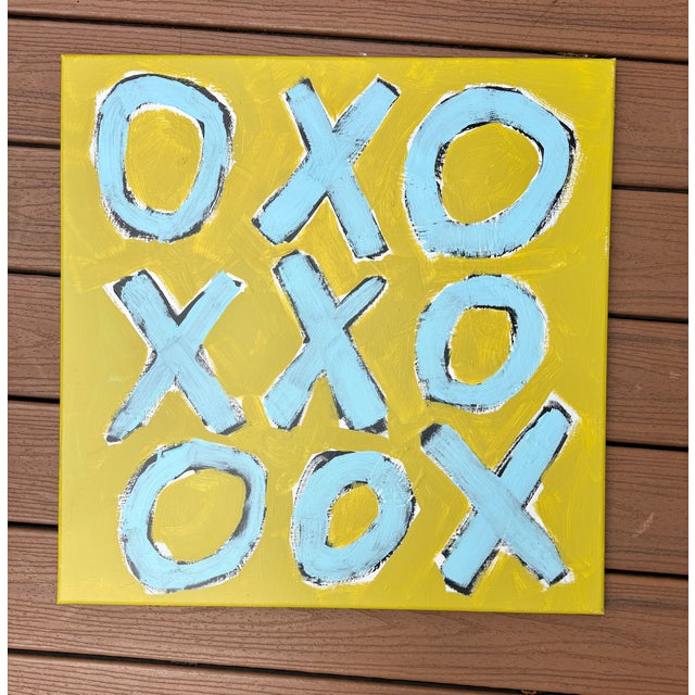 Abstract Sarah Trundle, Contemporary Abstract Painting, "Swak, No. 2" For Sale - Image 3 of 4