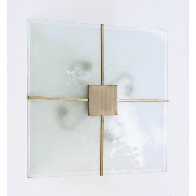 White Ceiling Light by Elmar Berkovich for Metz & Co Amsterdam, 1934 For Sale - Image 8 of 8