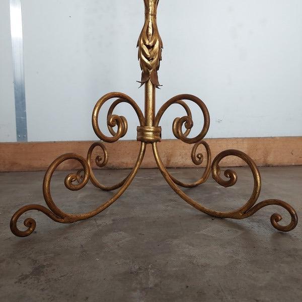 Antique Floor Candlestick, 1900s For Sale - Image 10 of 17