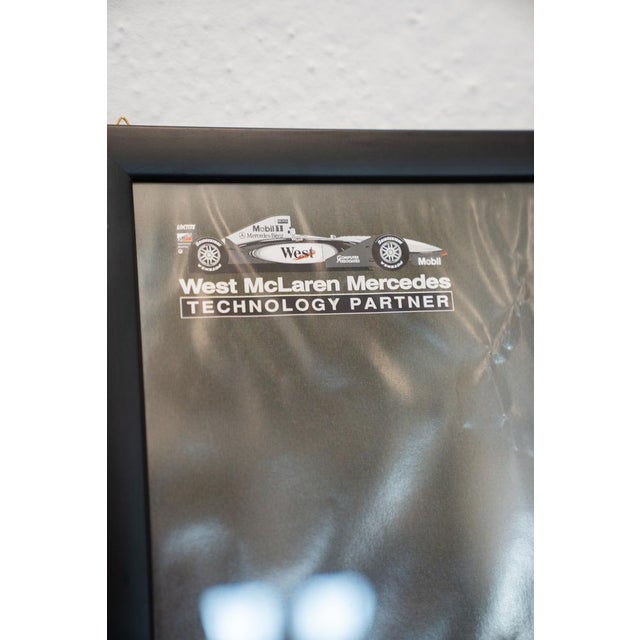West McLaren Mercedes FIA Formula 1 Poster, 1998 For Sale - Image 10 of 14