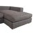 Cenova Set Fabric Corner Sofa and Ottoman in Grey by BoConcept, Set of 2 For Sale - Image 10 of 18