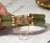 Late 20th Century 14k Gold Green Jade Link Bracelet Good Fortune 7 1/8" Long For Sale - Image 9 of 18