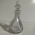 Vintage Glass Cruet 6” Tall With Glass Stopper.
