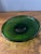 1960s Vintage Emerald Green Heavy Art Glass Bowl For Sale - Image 5 of 12
