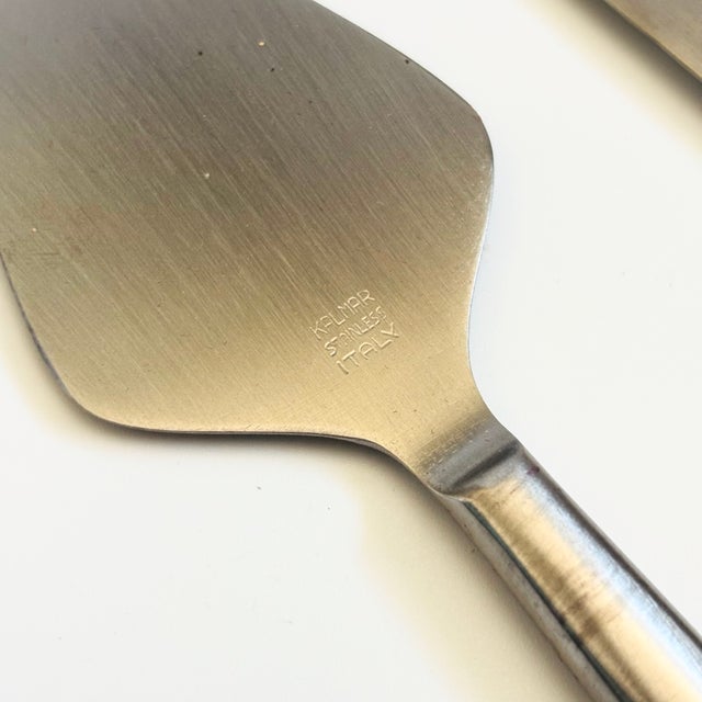 Silver Mid Century Kalmar Bar Tool Set - 5 Pieces - Made in Italy For Sale - Image 8 of 8