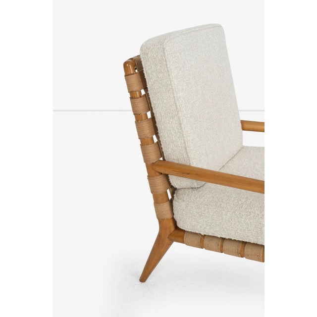Tan t.h. Robsjohn-Gibbings Lounge Chair, Widdicomb United Kingdom / Usa, Circa 1955 For Sale - Image 8 of 12