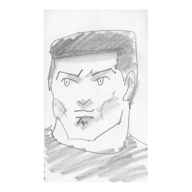 1990s Portrait of a Man For Sale