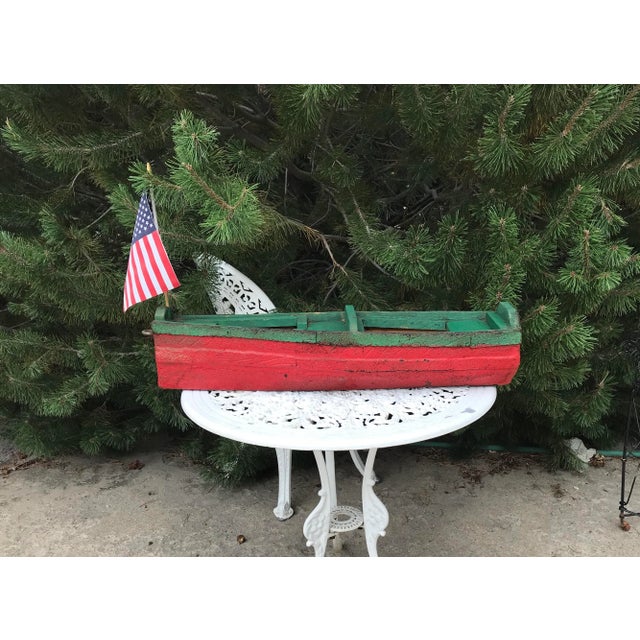 Folk Art Pond Boat For Sale In Denver - Image 6 of 6