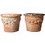 English Pair of Large 20th Century Terracotta Decorated Planters For Sale - Image 12 of 12