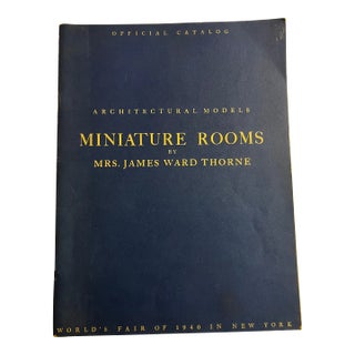 1940 Thorne Rooms Ny World's Fair Book For Sale