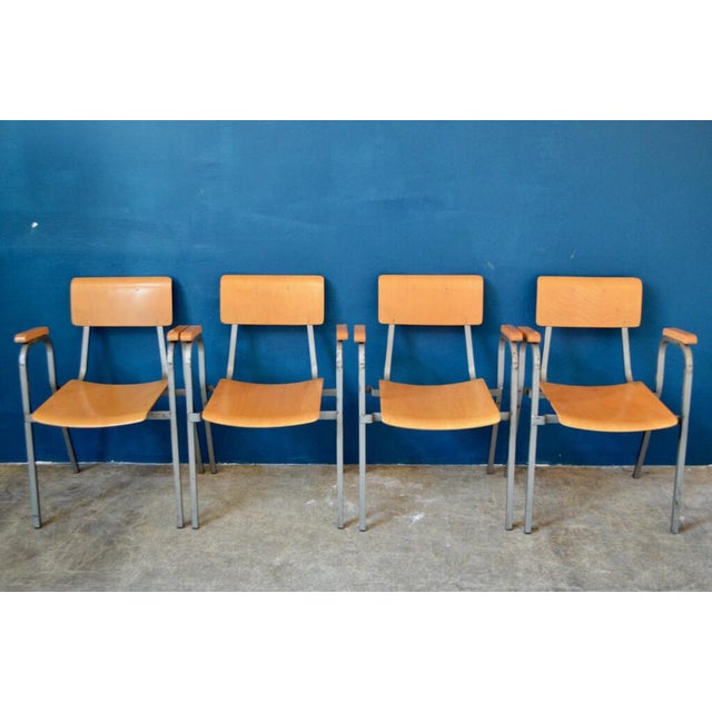 Modern Italian Chairs by Caloi, Set of 6 For Sale - Image 3 of 18