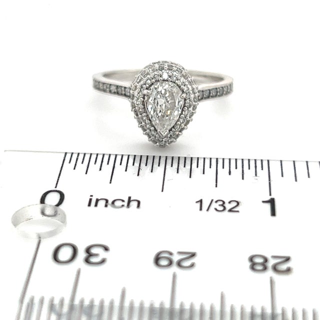Diamond Ring 14k Gold 0.91 TCW 3.19 Grams Certified For Sale - Image 11 of 12