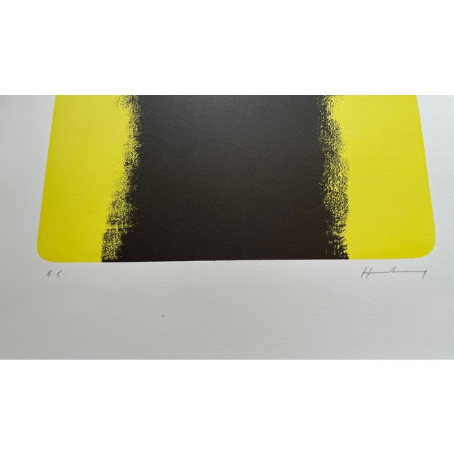 1974 "L-5-1974" Hans Hartung Limited Edition Abstract Print For Sale - Image 4 of 5