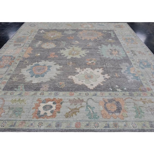 Square Turkish Oushak Rug 10'2" x 10'8" #16446 Explore a curated collection of hallway runners, wool rugs, and handmade...