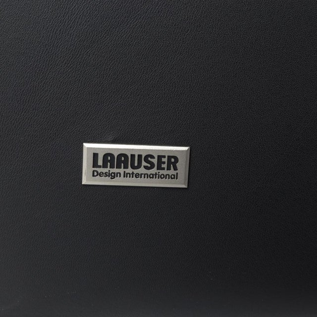 Atlanta 3-Seater Sofa in Black Leather from Laauser For Sale - Image 5 of 10