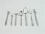 Silver Stainless Steel Model 2070 Cutlery for Six by Helmut Alder for Amboss Austria, Set of 46 For Sale - Image 8 of 10