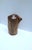 Wood Pedestal Side Drinks Table, Natural Wood Trunk, Organic Modern Style For Sale - Image 7 of 15