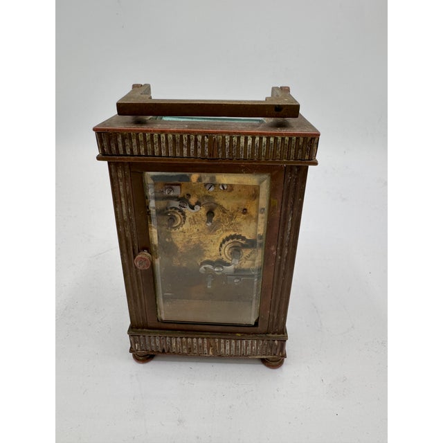 French Antique 18th Century French Carriage Clock For Sale - Image 3 of 10
