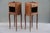 1960s Pair of French Louis XV Style Tiny Side Tables Nightstands For Sale - Image 9 of 12
