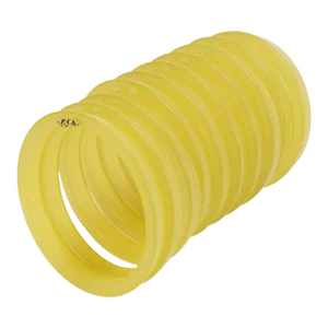 Jean Paul Gaultier Runway Spring 2010 Yellow Resin Multi-Band Bracelet
