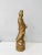 Mid 20th Century Mid-Century Modern Golden Kwan-Yin Goddess Statue For Sale - Image 5 of 9