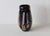 Late 20th Century Murano Style Postmodern Black Multi Color Stripes Glass Vase For Sale In Miami - Image 6 of 12