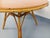 Vintage Round Coffee Table in Rattan and Wood, 1960s For Sale - Image 10 of 14