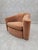 Art Deco Larry Laslo Attributed Channeled Back Flared Arms Club Chair Newly Reupholstered in a Rust Mohair For Sale - Image 9 of 9