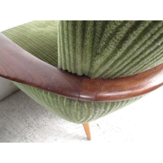 1960s Unique Mid-Century Modern Danish Lounge Chairs - 2 Pieces For Sale In New York - Image 6 of 8