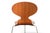 Brown Set of Four Arne Jacobsen Ant Chairs in Teak by Fritz Hansen, 1950s For Sale - Image 8 of 11