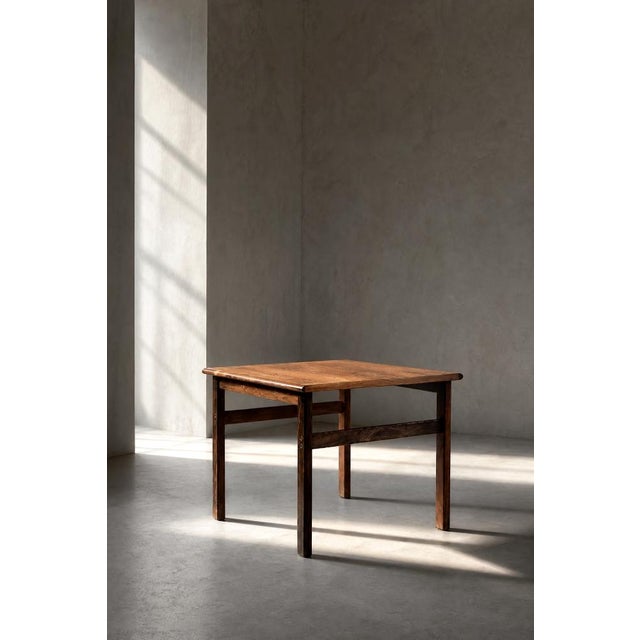 Mid-Century Danish Modern Capella Coffee Table in Santos Rosewood by Illum Wikkelø for Niels Eilersen, 1960s For Sale - Image 16 of 16