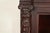 R. J. Horner Style Antique American Empire Flame Mahogany Glass Front Bookcase Cabinet, Circa 1890s For Sale In South Bend - Image 6 of 13
