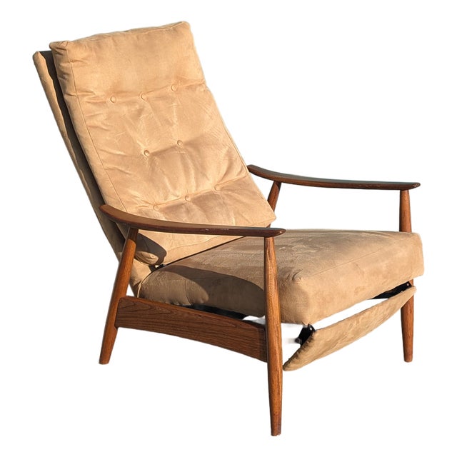 Mid-Century Modern Reclining Lounge Chair Attributed to Milo Baughman for Thayer Coggin, C1960s For Sale