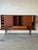 Mid-Century Modern In Style of Johannes Andersen Teak Sideboard Credenza With Sliding Doors Danish Mid-Century Modern 1960s For Sale - Image 3 of 13