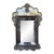 18th Century Crest Top Venetian Rectangular Mirror, Handmade and Hand Silvered For Sale